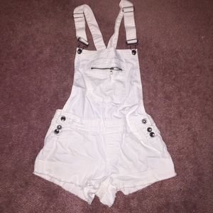 white overall cutoffs